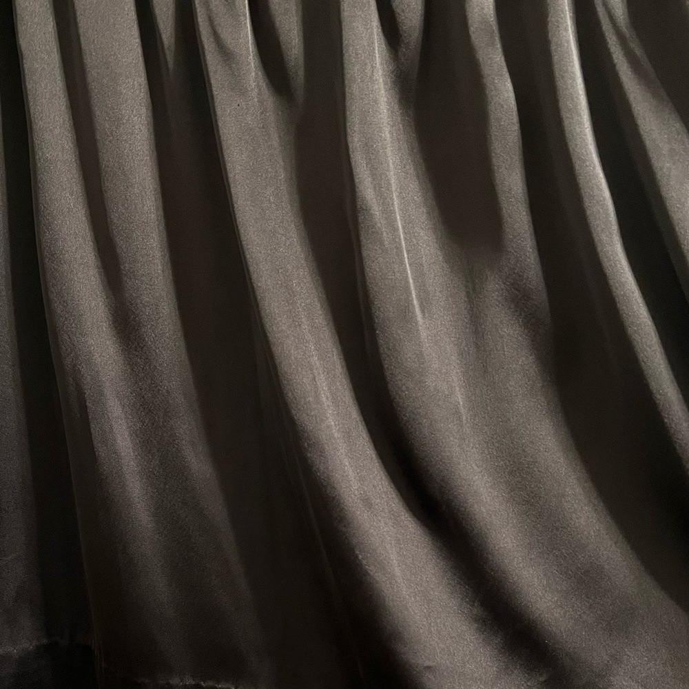 Gretchen Scott Designs Satin Black Dress - Picture 6 of 13